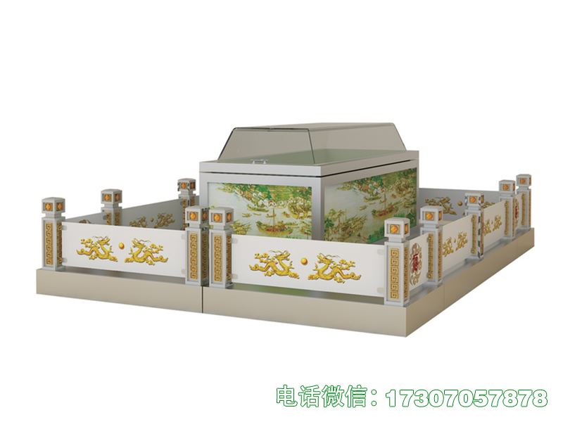 殡葬水晶棺告别台